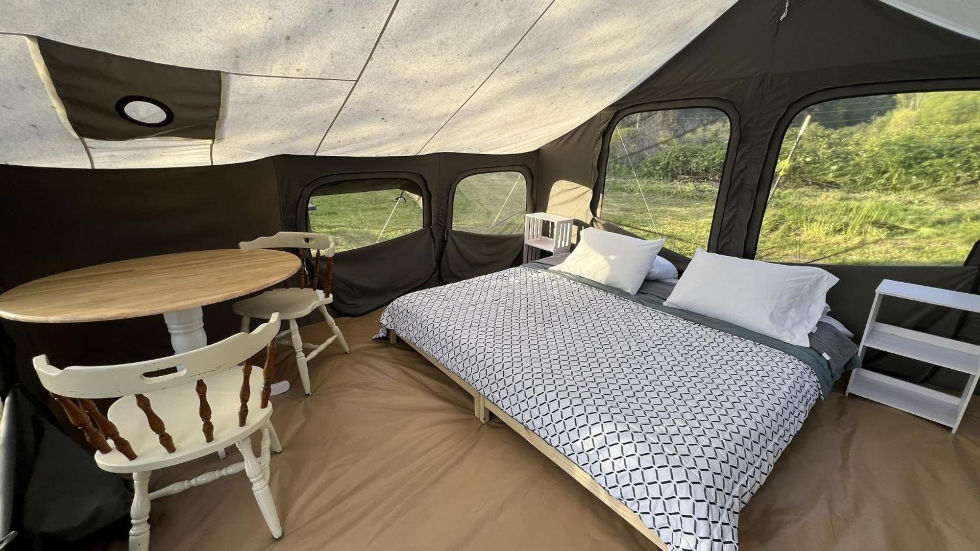 Glamping Tent On The River คลาแมธ ภายนอก รูปภาพ