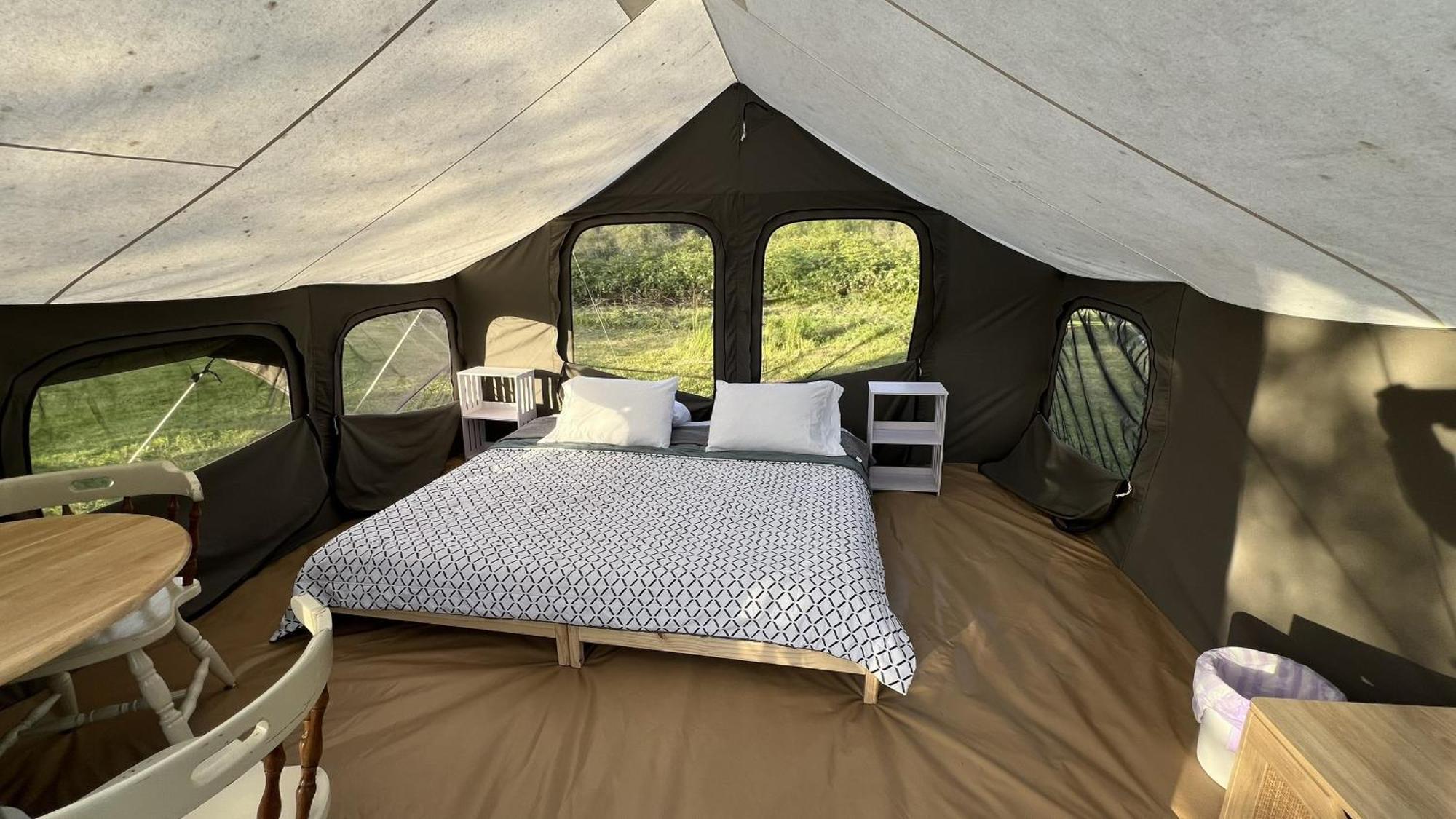 Glamping Tent On The River คลาแมธ ภายนอก รูปภาพ