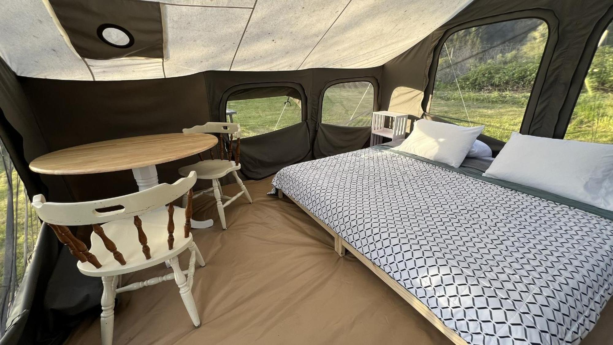 Glamping Tent On The River คลาแมธ ภายนอก รูปภาพ